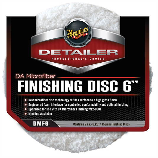 Meguiar's Automotive DA Microfiber Finishing Disc 6"" (2-P