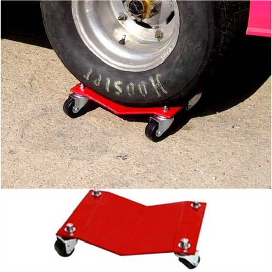 Merrick Machine Co. 12"" X 16"" AUTO DOLLY 6000LB CAPACITY - SET OF 4