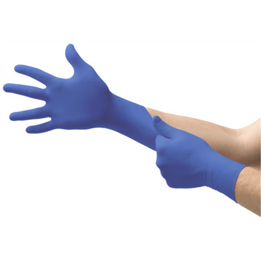 Microflex Nit Disp Gloves NL PF Exam Blue XX-Large Case/1800 units