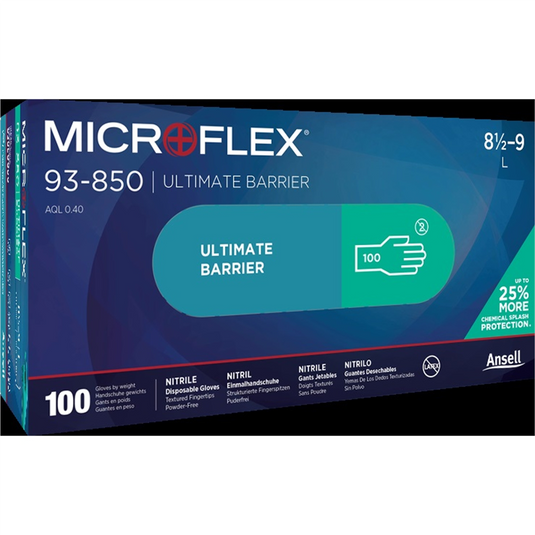 Microflex GLOVE 93-850 DISP NITRILE L 100PK