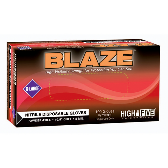Microflex BLAZE PF NITRILE EXAM GLOVES LARGE