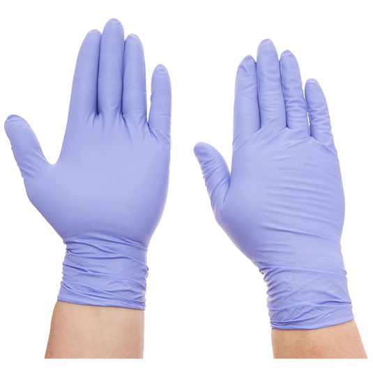 Microflex SUPRENO EXT CUFF PF NITRILE GLOVES; MEDIUM (CASE)