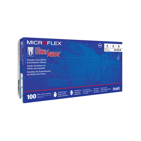 Microflex ULTRA SENSE PWDER FREE NITRIL MEDICAL