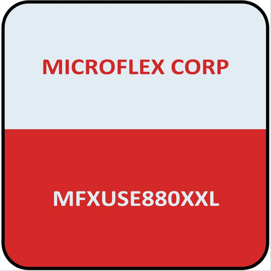 Microflex ULTRASENSE EC NITRILE GLOVES XXL 100PK