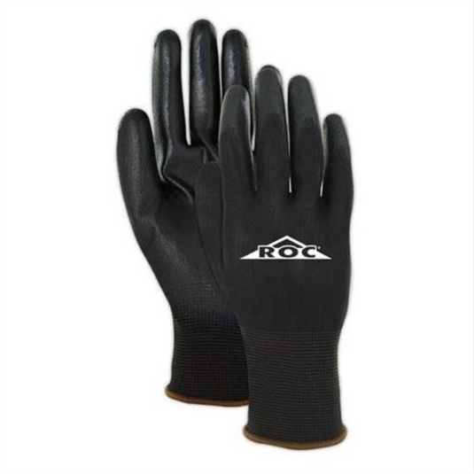 Magid Glove & Safety Magid ROC Poly Palm Coated Gloves Sz 7 Small 12-PR