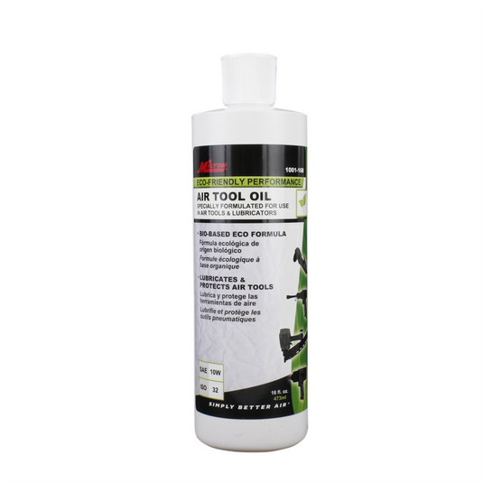 Milton Industries Air Tool Oil; Eco-Friendly; 16 oz