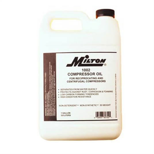 Milton Industries Compressor Oil; 1 Gallon