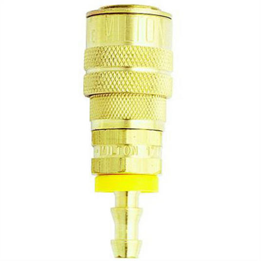 Milton Industries 3/8"" Barb Body M-Style; w/Drag Guard