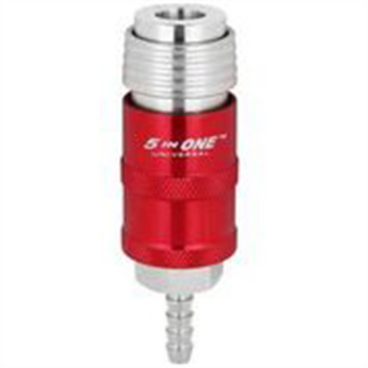 Milton Industries 1/4"" Safety Exhaust Coupler; 1/4"" Hose Barb