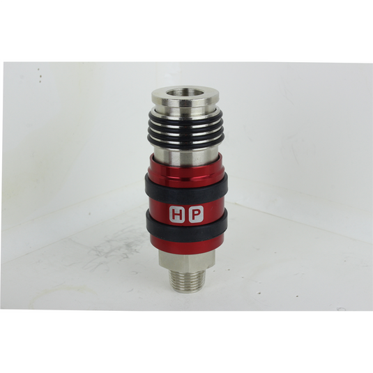 Milton Industries 3/8"" Safety Exhaust Coupler; 3/8"" MNPT