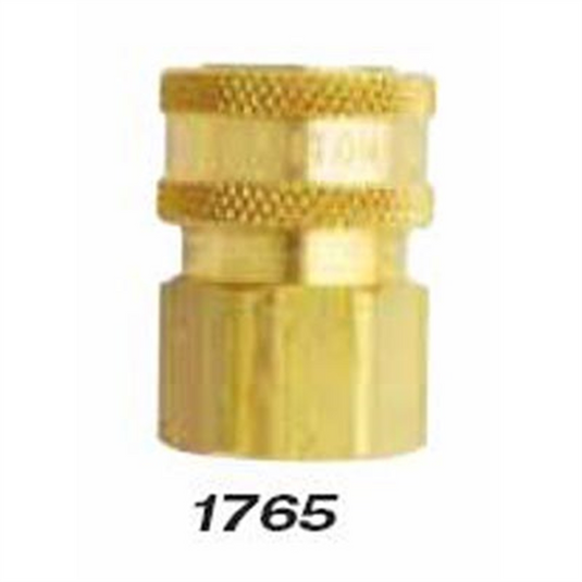 Milton Industries 3/8"" Female Straight Thru Coupler