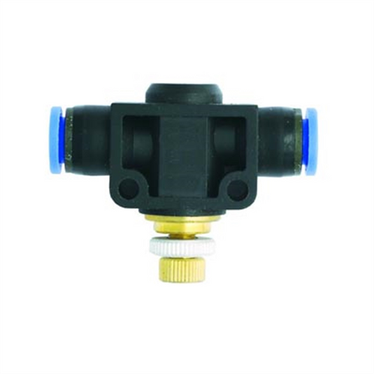 Milton Industries Union Str Speed/Flow Contr; Tube 3/8"" OD