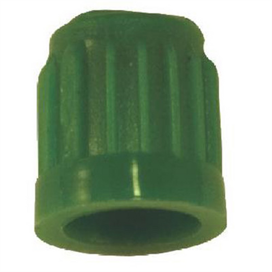 Milton Industries Plastic Dome Cap; Green; 0