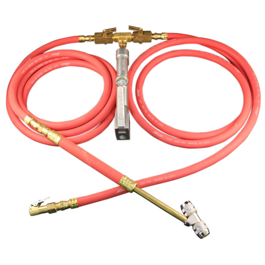 Milton Industries Dual Truck Tire Inflator Gauge