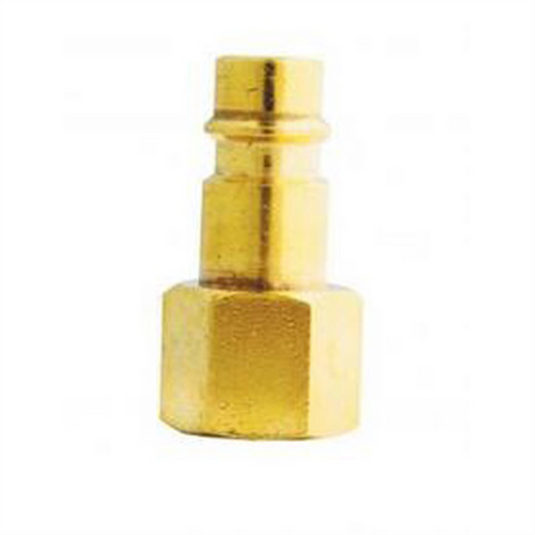 Milton Industries HI-Flo V-Style 1/4"" FNPT Brass Plug