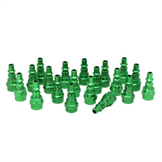 Milton Industries ColorFit Plugs; A-style Green; 1/4"" NPT Female