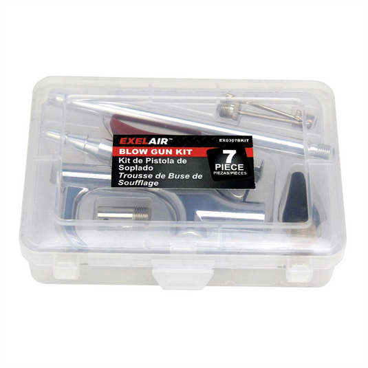 Milton Industries 7 Piece Blow Gun Kit