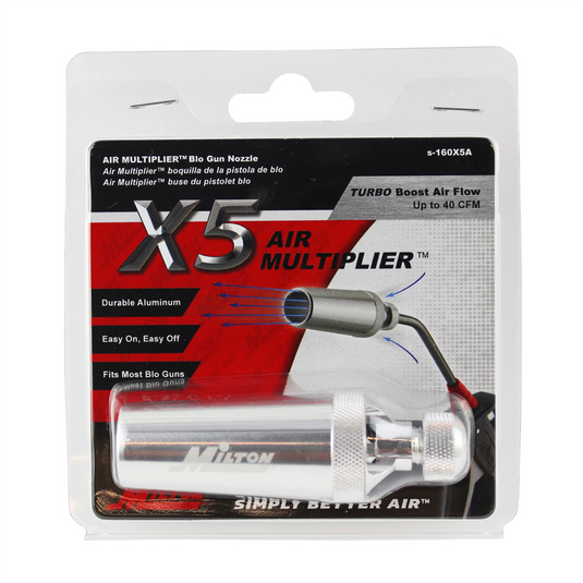 Milton Industries Air Multiplier; Aluminum; 6mm