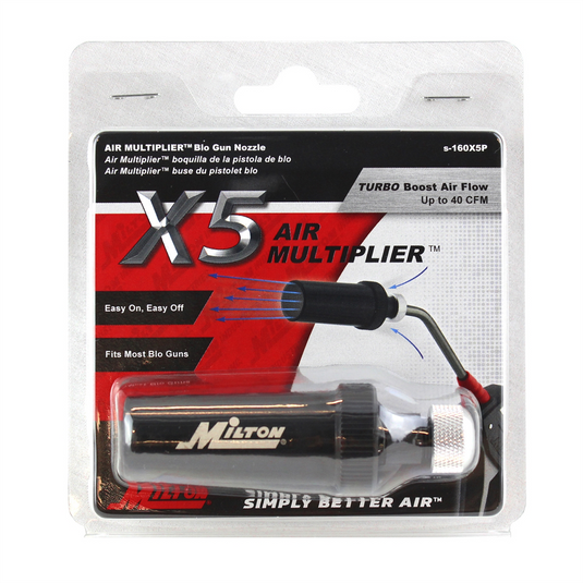 Milton Industries Air Multiplier; Plastic; 6mm