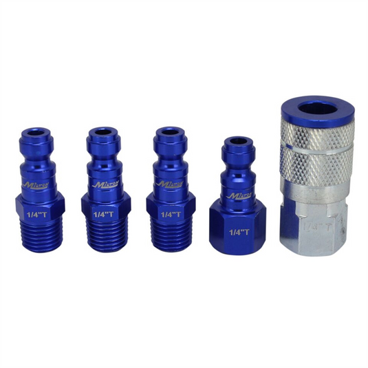 Milton Industries Kit; 5pc T style 1/4