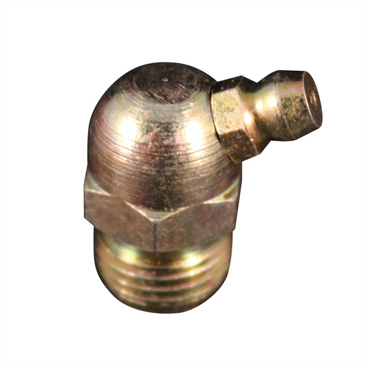 Milton Industries Grease Fitting 1/4""- 18 Pipe threads; Short - 67.5&deg;; 5pk