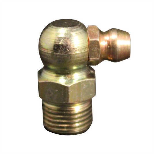 Milton Industries Grease Fitting 1/8""- 27 Pipe Thread ; 90&deg;; 5-pk