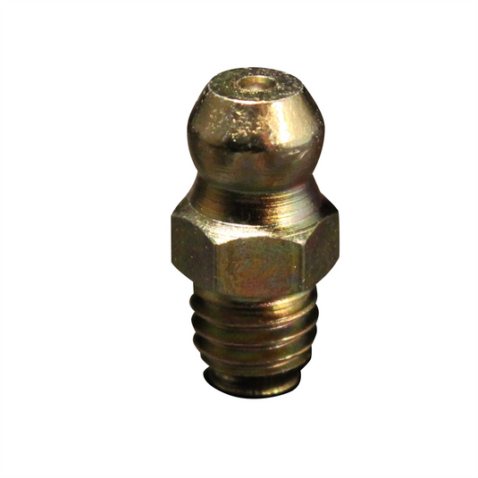 Milton Industries Grease Fitting ; M6 x1 ; Straight ; OAL