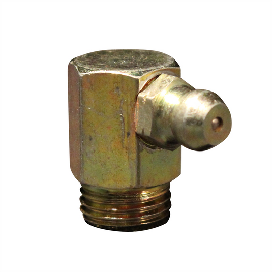 Milton Industries Grease Fitting M8 x 1 ; 90 Degrees; OAL 18 mm max; 5-pk