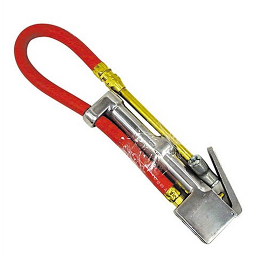 Milton Industries Tire Inflator Dual Head Chuck with Gauge