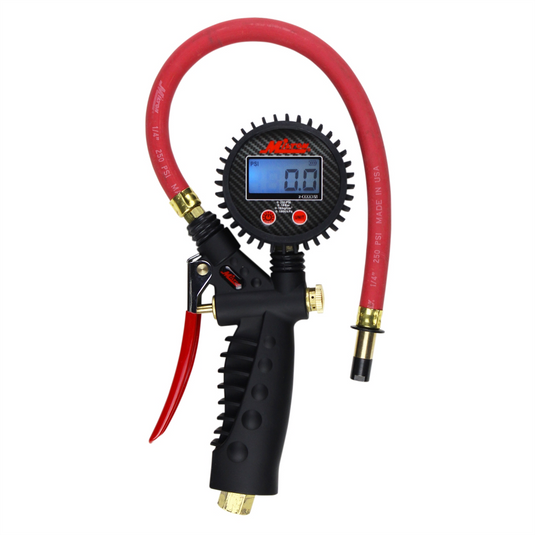 Milton Industries Digital Inflator Gauge with Straight Chuck