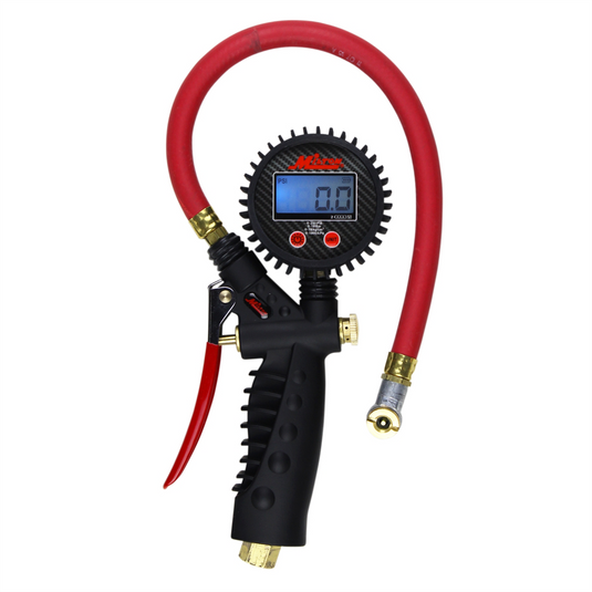 Milton Industries Digital Inflator Gauge with Ball Foot Air Chuck