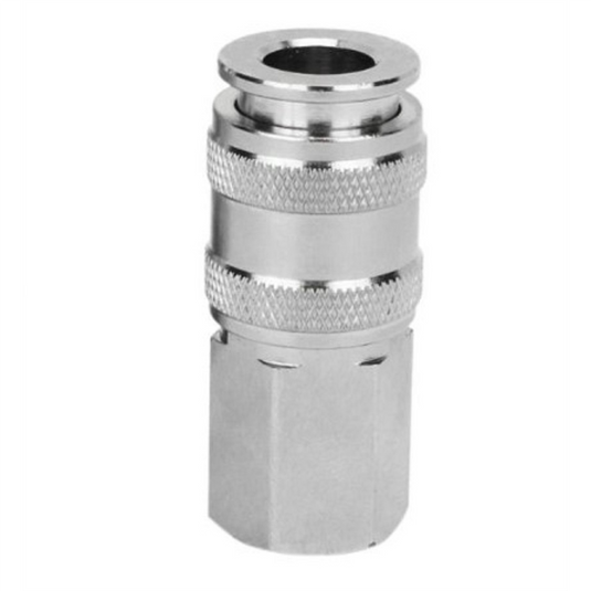 Milton Industries Universal Coupler; 1/4"" body; 1/4"" FNPT