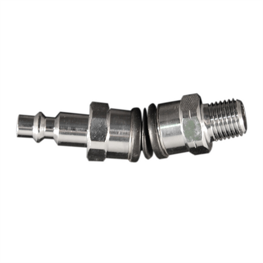 Milton Industries Variable Angle Swivel 1/4"" MNPT x M-Style Plug