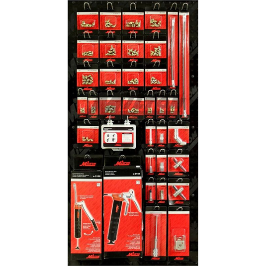 Milton Industries 2' x 4' Grease Gun Merchandiser