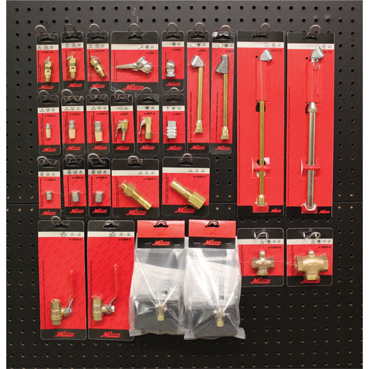 Milton Industries 2' x 2' Pneumatic Accessory Merchandi