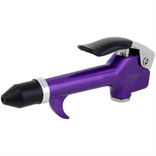 Milton Industries Rubber Tipped Blo-Gun; Purple Electroplated
