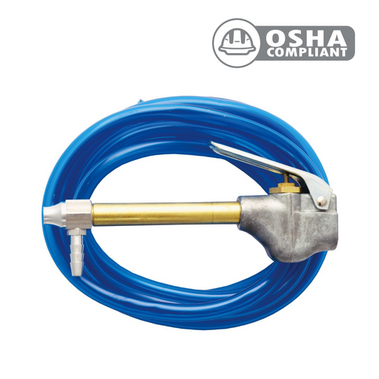Milton Industries Siphon Blow Gun; Spray-Cleaning Gun & Hose Tubing Kit - For Use with Liquids - 150 PSI