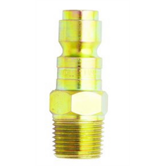 Milton Industries 3/8"" Male Plug P-Style; 2/cd