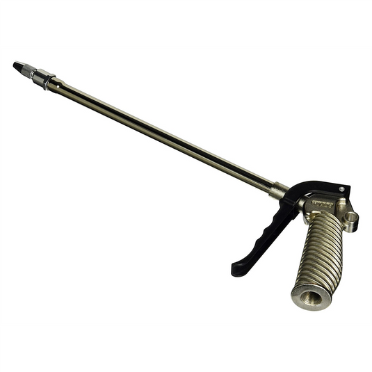 Milton Industries Turbo Blo Gun with Adjustable Nozzle and 10"" Extension