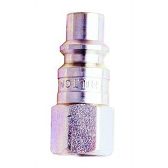 Milton Industries 3/8"" Female Plug H-Style; 2/cd