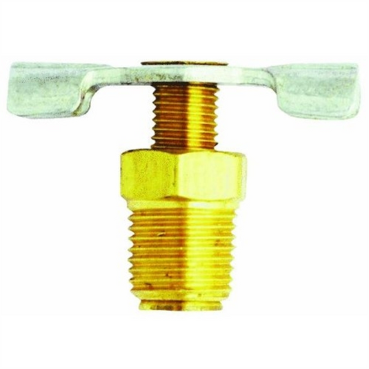 Milton Industries 1/8"" Drain Cock; 2/cd