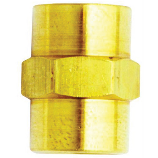 Milton Industries F. Hex Coupling; 1/4"" NPT; 2/cd