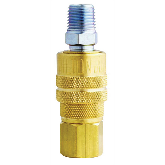 Milton Industries 1/4"" F. Body & M. Plug M-Style