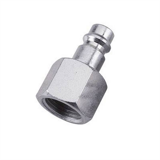 Milton Industries HI-Flo V-Style 3/8"" FNPT Brass Plug 2/cd