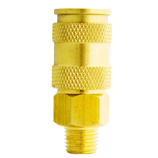 Milton Industries HI-Flo V-Style 'A;M;V' 3/8"" MNPT Brass Body