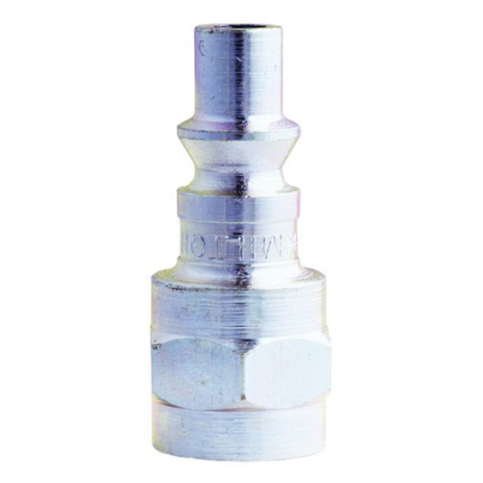 Milton Industries 1/4"" Female Plug A-Style; 2/cd