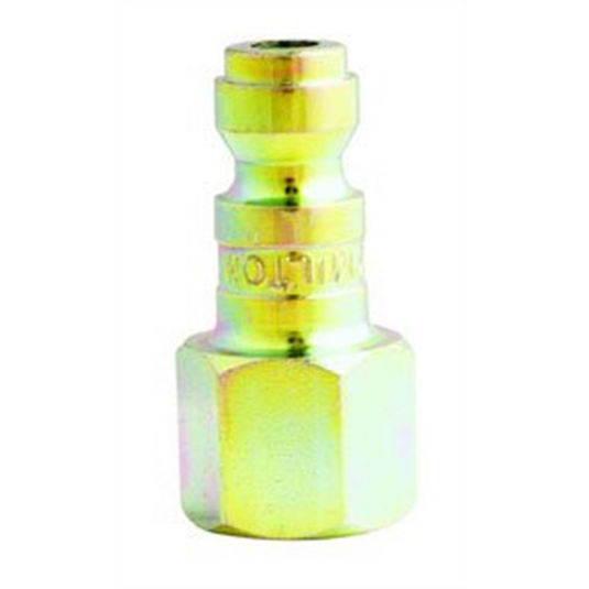 Milton Industries 1/4"" Fem. Plug T-Style; 2/cd