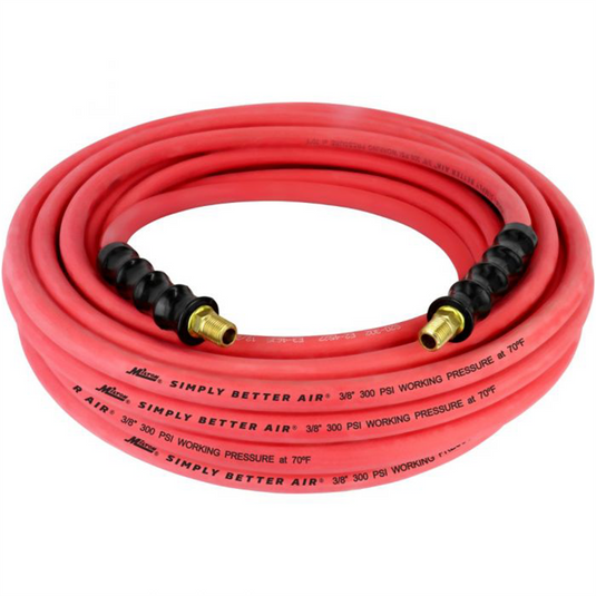 Milton Industries 3/8"" x 50' Ultra Lightweight Rubber Hose (w/ 1/4"" NPT ends)
