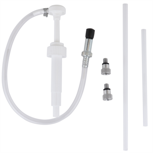 Zeeline by Milton ZE1022 - Hand Pump for Quart Bottles with Marine Thread Adapter (28mm neck).
