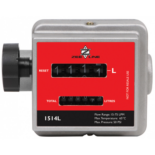 Zeeline by Milton Mech. Fuel Meter 1&rdquo; NPT